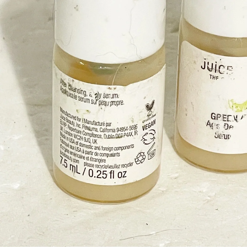 Juice Beauty Green Apple Age Defy Serum Mini‎ Lot of 2 NEW Skincare Face